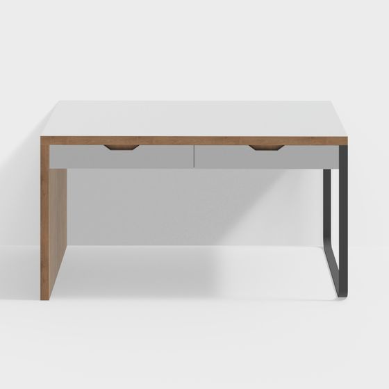 Urban Workspace 3D model - Low Poly Design