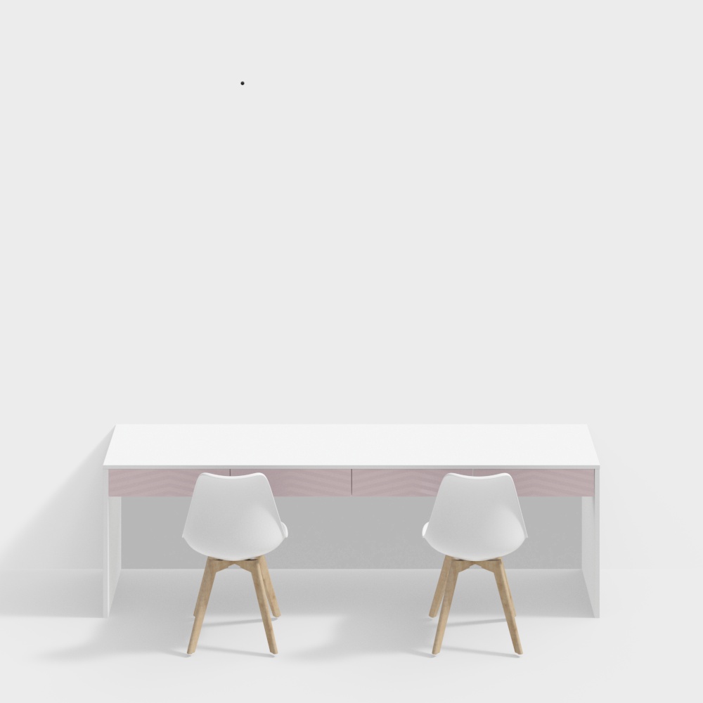 ห้องนอนโต๊ะรวมไม้ร่วมสมัย