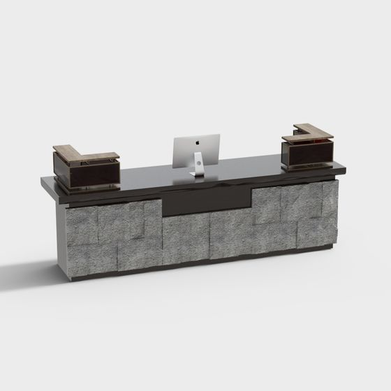 Urban Reception Desk 3D model
