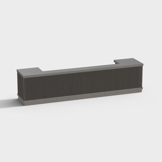 Minimalist Reception Desk 3D model