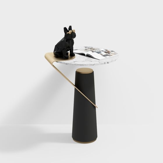 Urban Corner Side Table 3D model