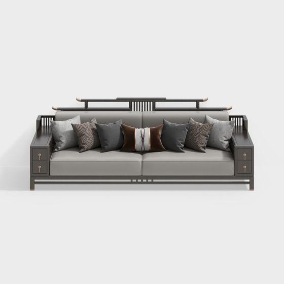 Urban Elegance Sofa 3D model