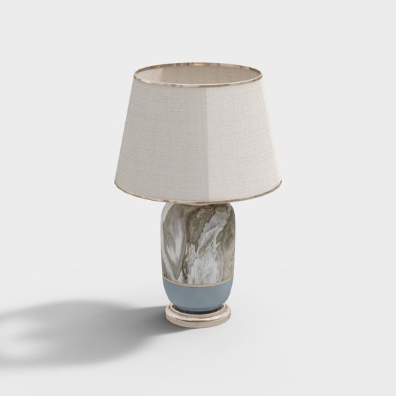 Stylish 3D Model Table Lamp for Modern Interiors