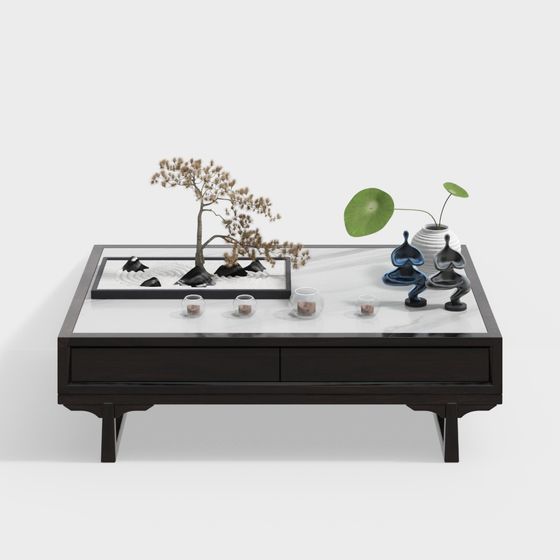 Meditative Coffee Table 3D model