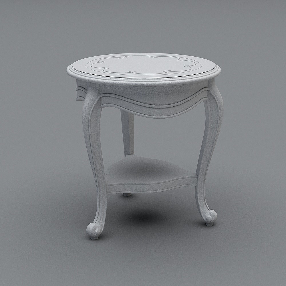 white stool