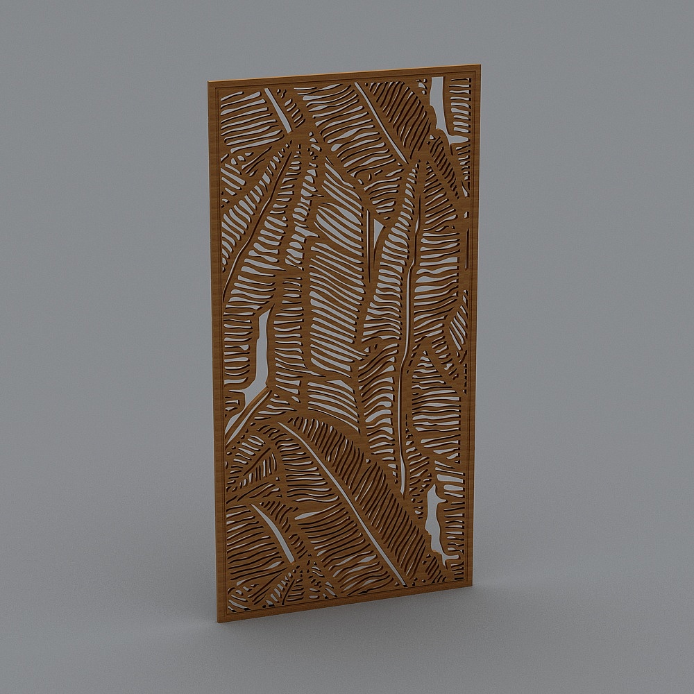 Leaf+Pattern+Decorative+Wall+Panel