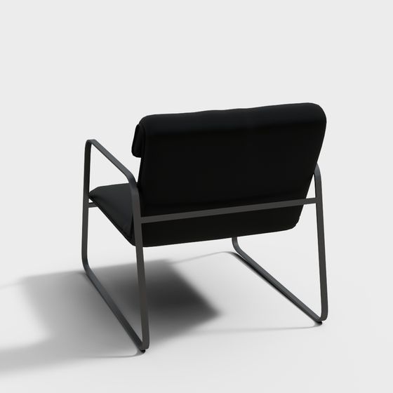 Modern Urban Lounge Chair 3D model