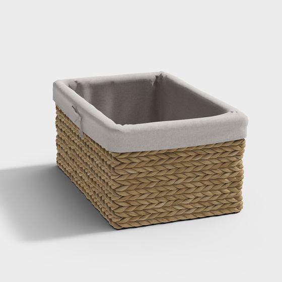 回家 項圈-籃子-22x33x16-自然色