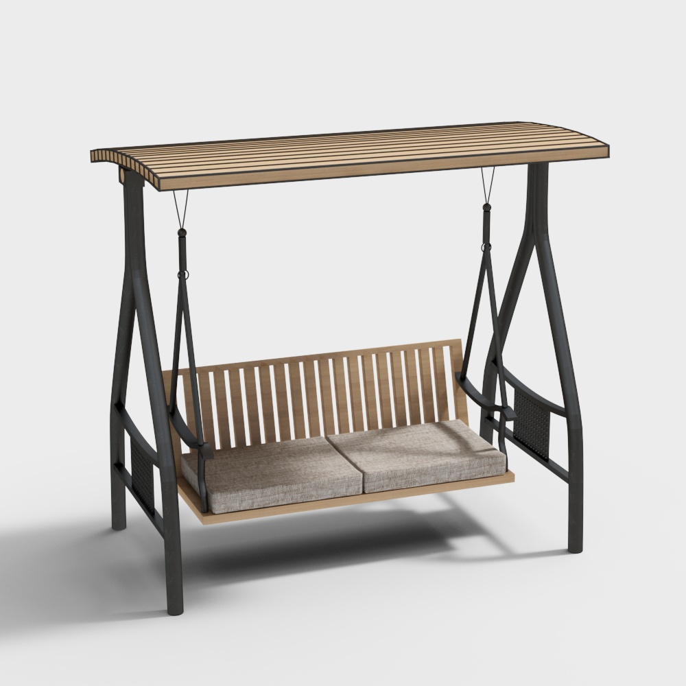 Modern Patio Rocking Chair