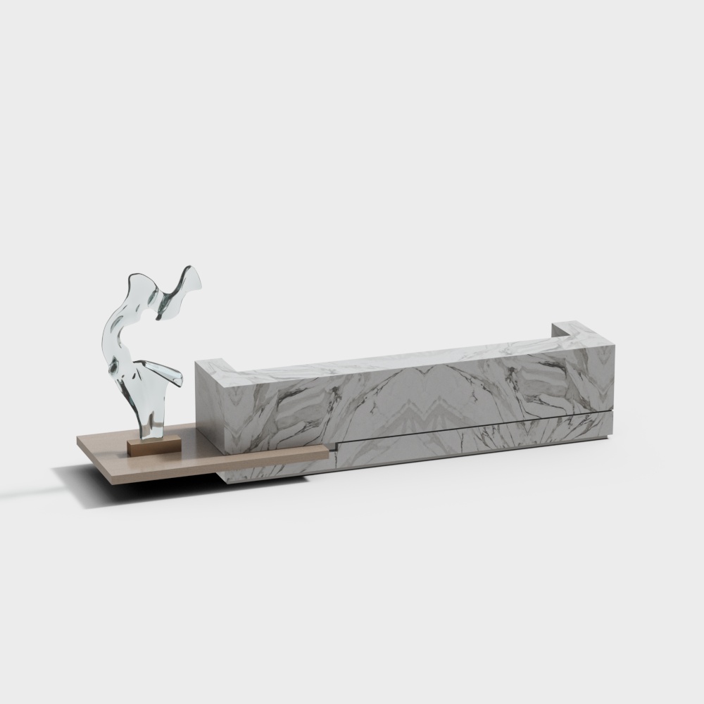 Hotel reception desk