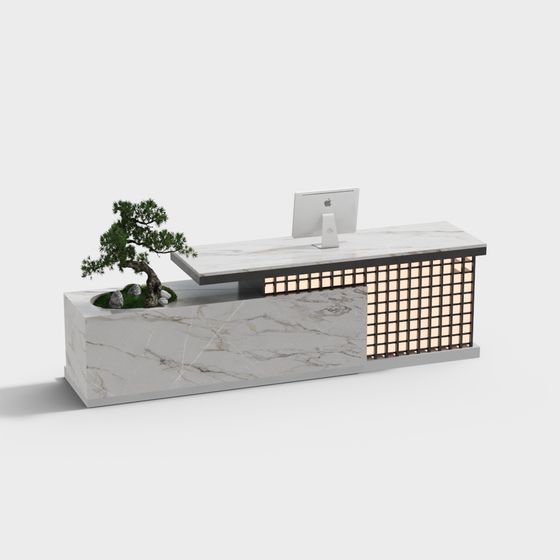 Urban Oasis Desk 3D model