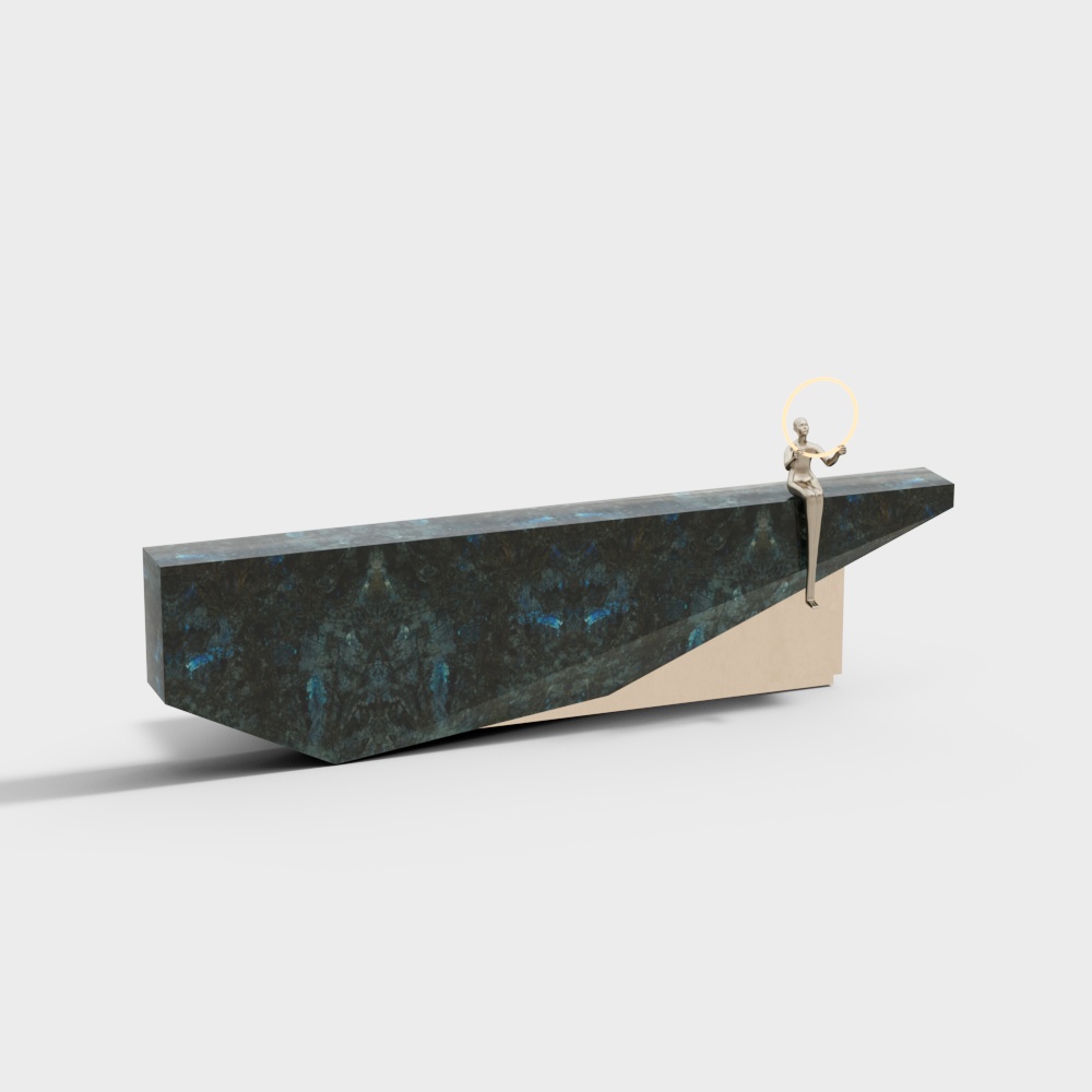 Hotel reception desk