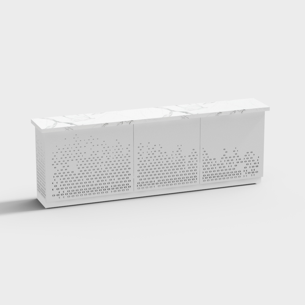 Company reception desk