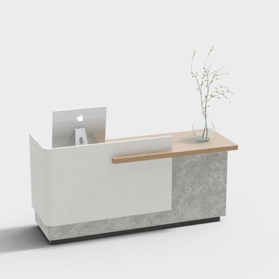 Urban Workspace Desk 3D model
