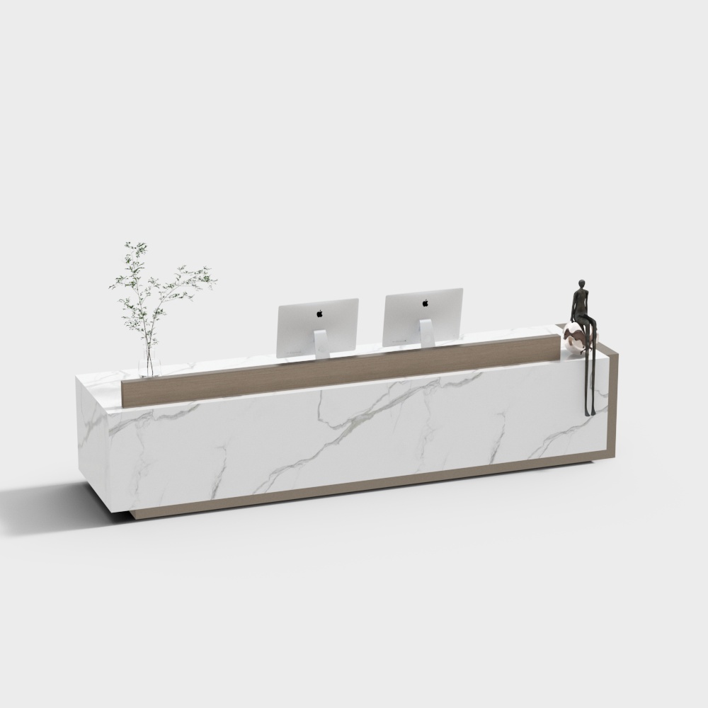 Urban Reception Desk 3D model