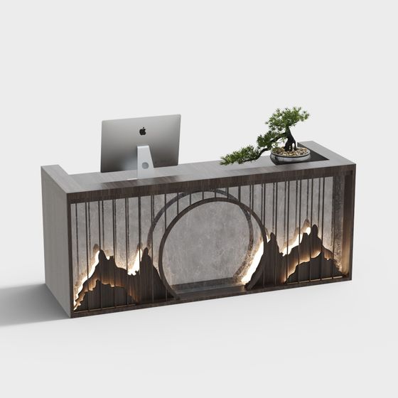 Harmony of Mountains 3D Desk Model