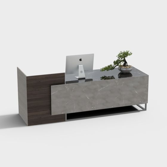 Urban Desk 3D model for Modern Interiors