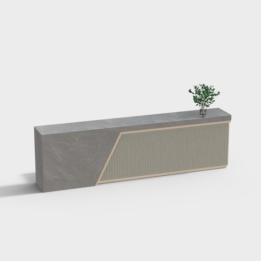 Restaurant reception table