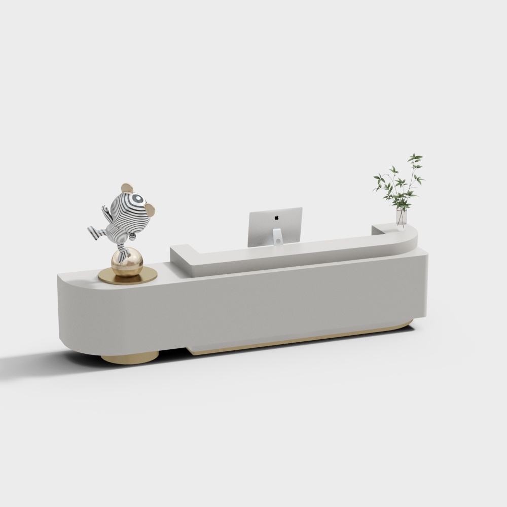 Company reception desk