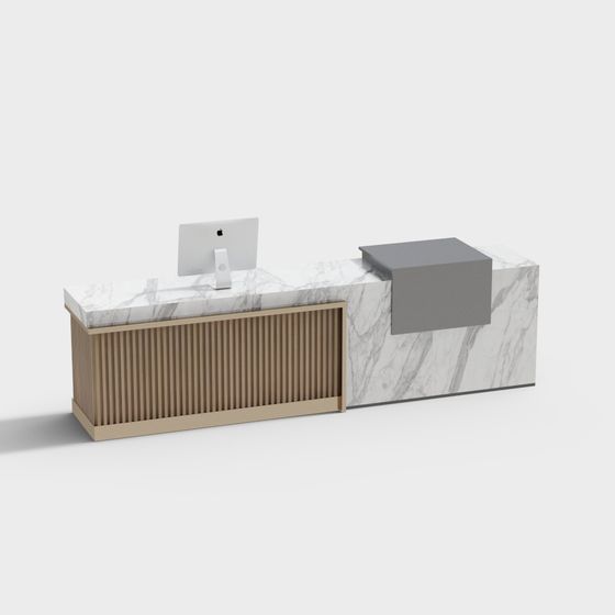 Urban Reception Desk 3D model