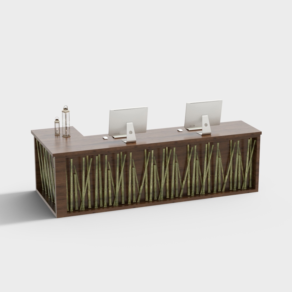 Restaurant reception table