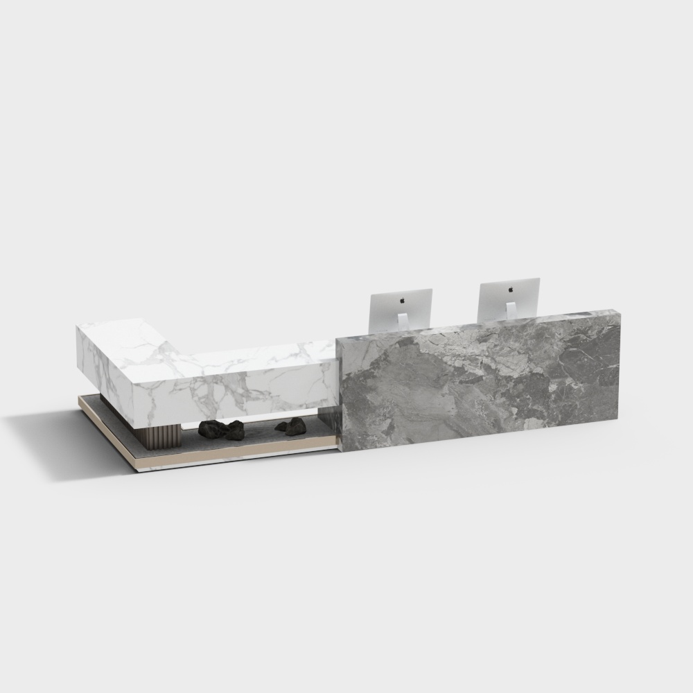 Comptoir de réception d'hôtel