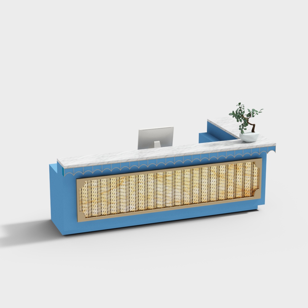 Restaurant reception table