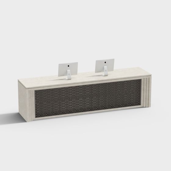 Urban Edge Desk 3D model