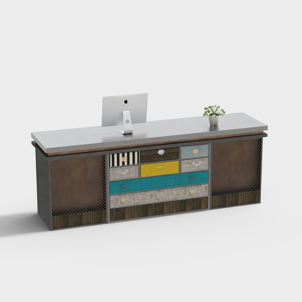 Restaurant reception table