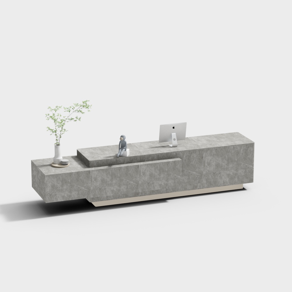 Hotel reception desk