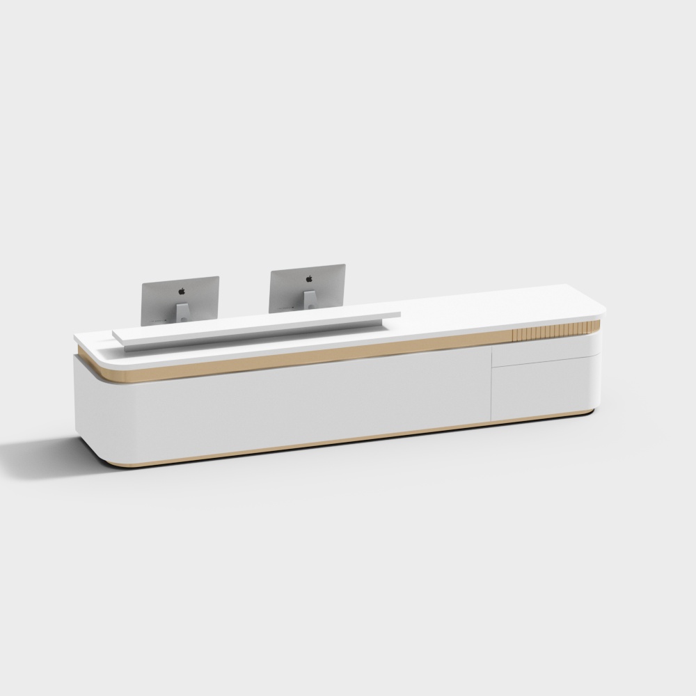 Hotel reception desk