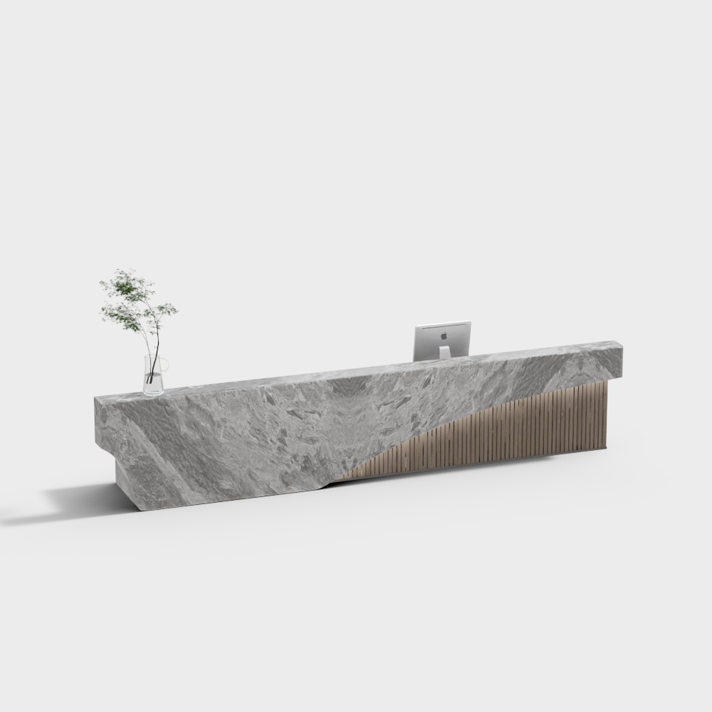 Hotel reception desk