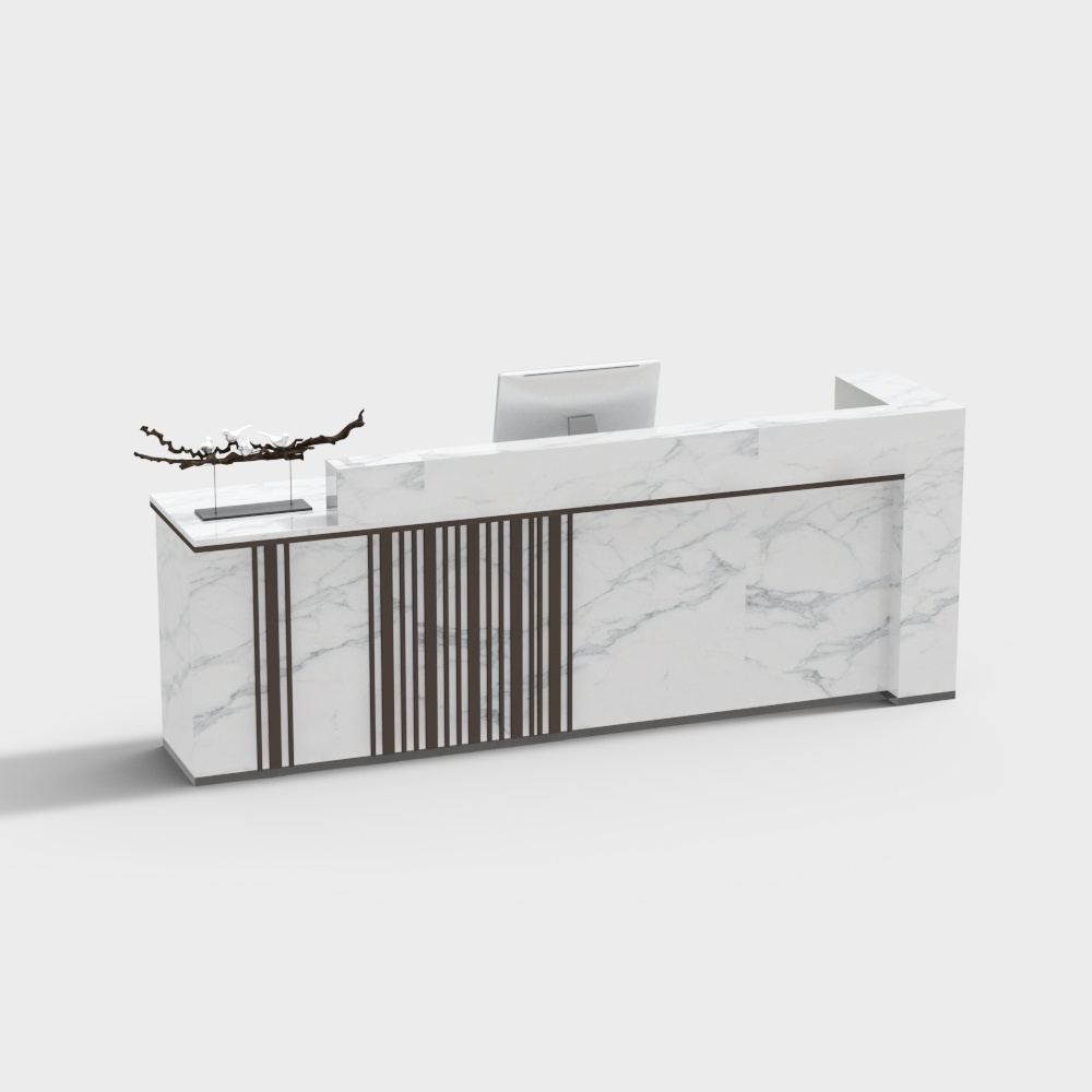 Company reception desk