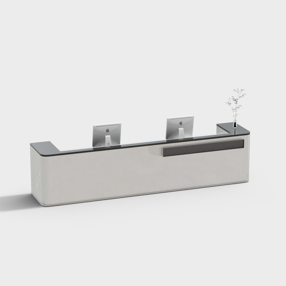 Hotel reception desk