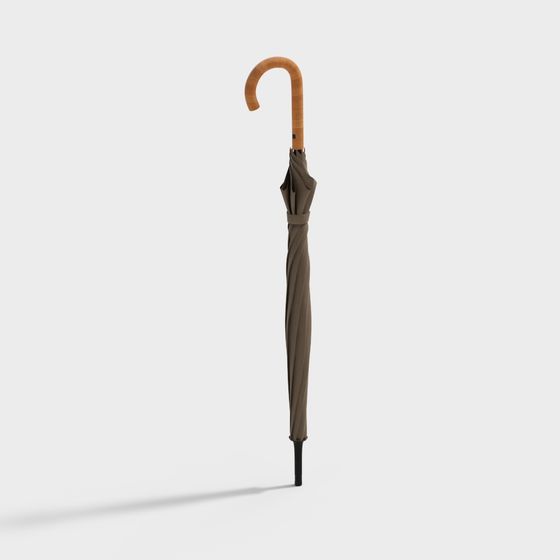 Vintage Umbrella 3D Model for Creative Projects