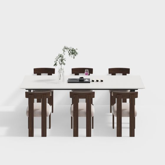 Urban Dining Table 3D model