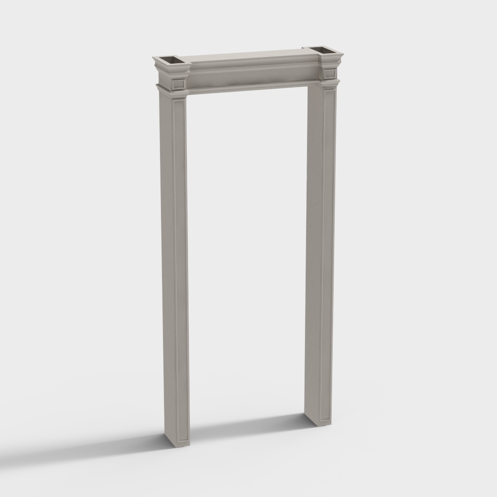 moderne Türabdeckung