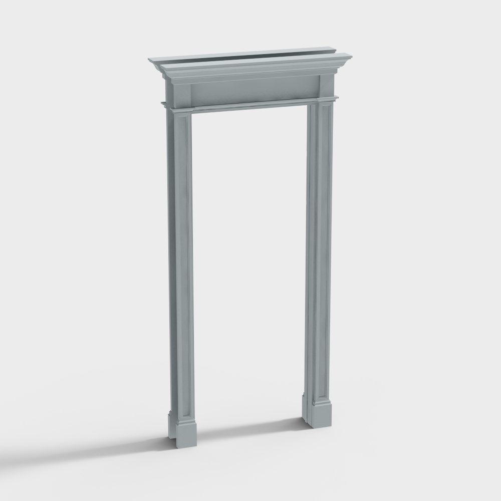 moderne Türabdeckung