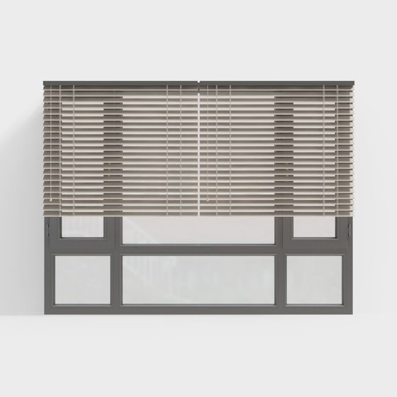 Elegant Window 3D Model for Modern Interiors