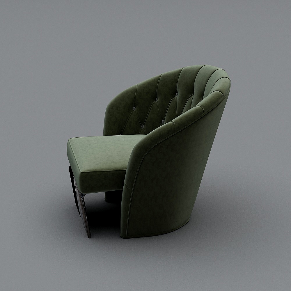 зеленое кресло