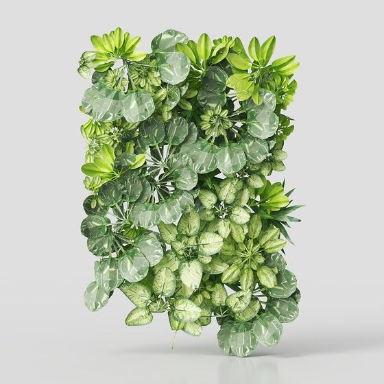 Tường cây cỏ hoa lá