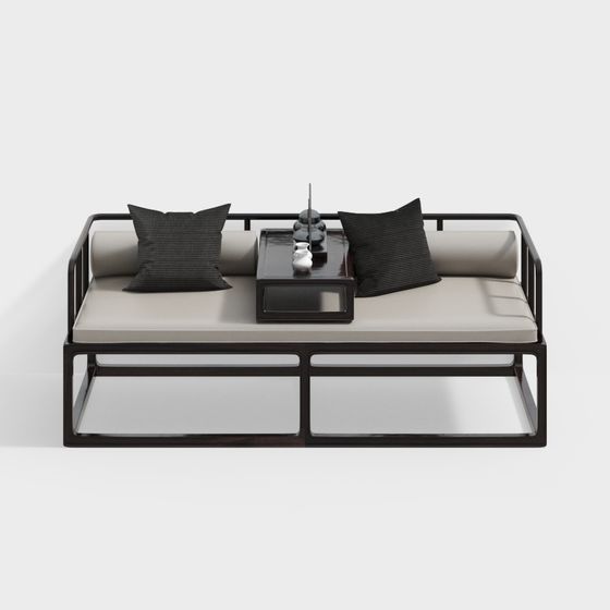 Modern Minimalist Sofa Bed 3D model