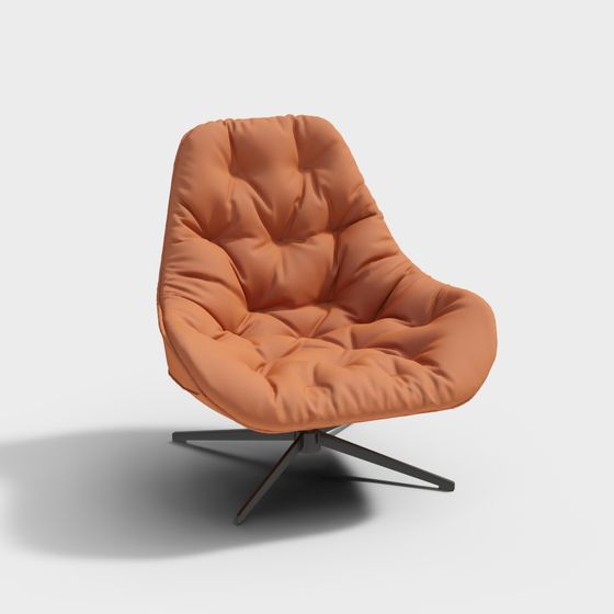 Cozy Lounge 3D Model for Modern Spaces