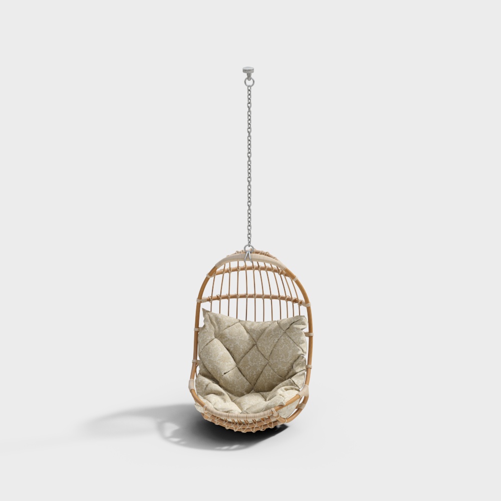 rattan swing chair