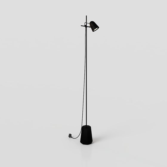 Urban Spotlight 3D model for Modern Interiors