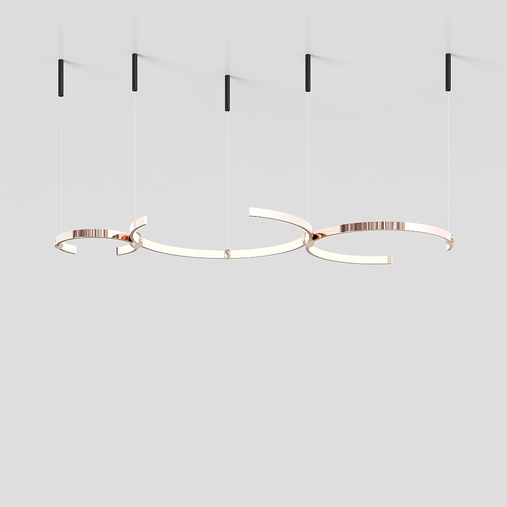 Lámpara de araña de techo contemporánea