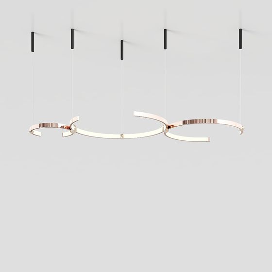 Lámpara de araña de techo contemporánea