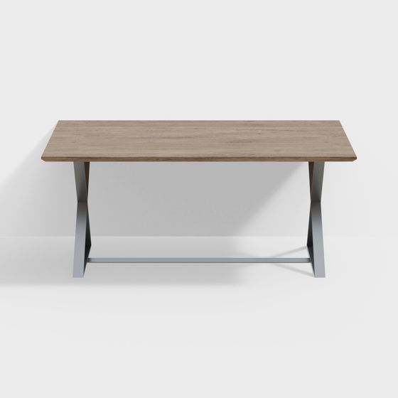 Modern Urban Desk 3D model for Versatile Use