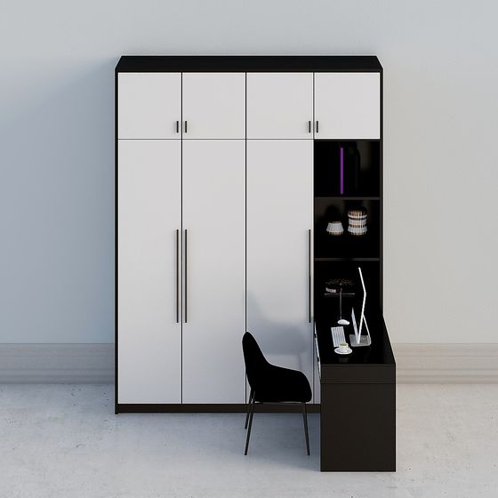 Urban Workspace Cabinet 3D model