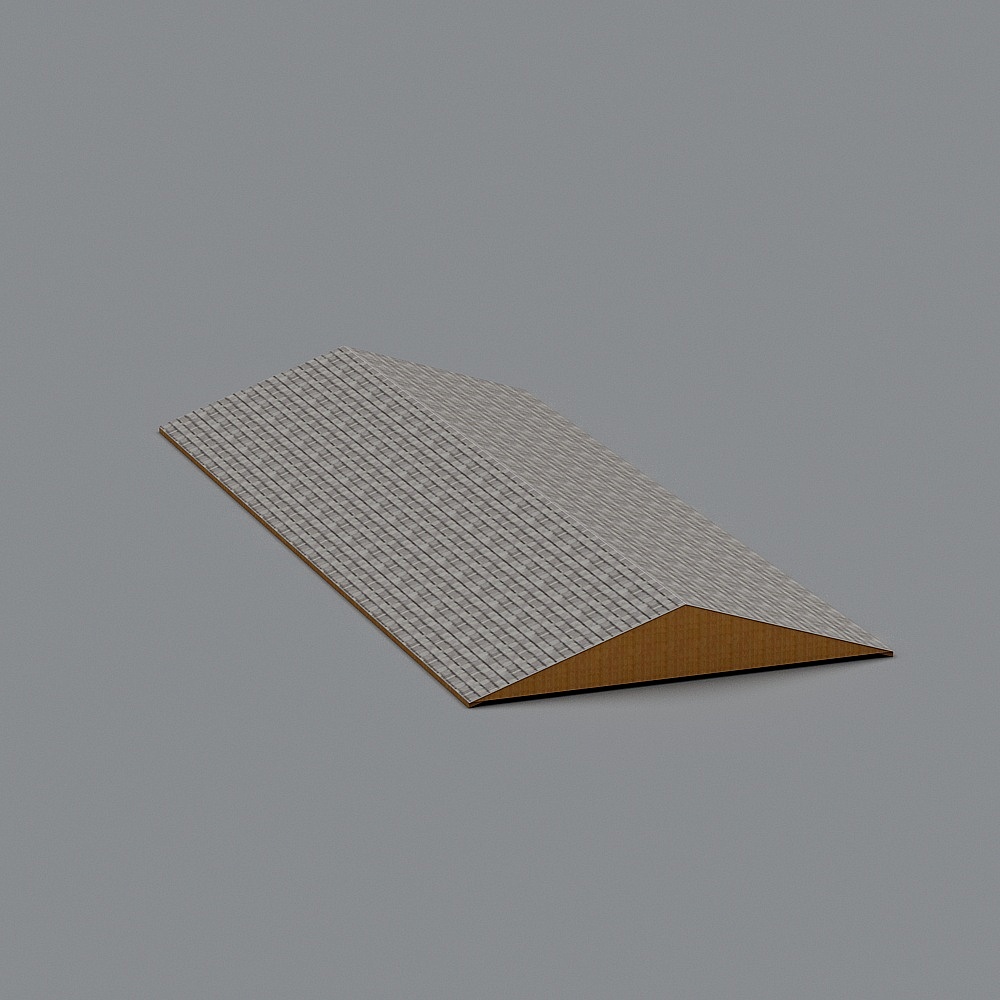 Bamboo Mat Slope 3D model
